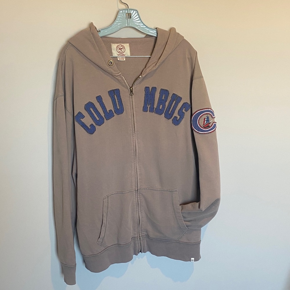 Columbus clippers zip front Hoodie